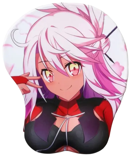 Fate Grand Order FGO Chloe von Einzbern 3D Oppai Breast Game Mouse Pad