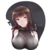 DSR-50 3D Oppai Mouse Pad Girls' Frontline 3D Breast Mouse Pads
