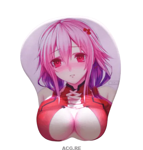 Inori Yuzuriha 3D Oppai Mouse Pad Guilty Crown 3D Breast Mouse Pads
