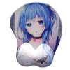 Natsuru Senou 3D Anime Boobs Mouse Pad Kampfer 3D Breast Oppai Mouse Pads