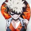 My Hero Academia Katsuki Bakugo 2Way 3D Oppai Breast Anime Mouse Pad