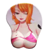 Nami 3D Anime Boobs Mouse Pad One piece 3D Breast Oppai Mouse Pads