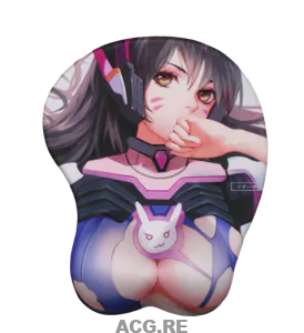 DVA Oppai 3D Anime Boobs Mouse Pad overwatch 3D Breast Oppai Mouse Pads