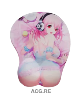 Super Sonico Pink Butt 3D Anime Butt Mouse Pad 3D Butt Mouse Pads