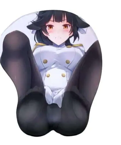 Takao 3D Anime Butt Mouse Pad Azur Lane 3D Butt Mouse Pads