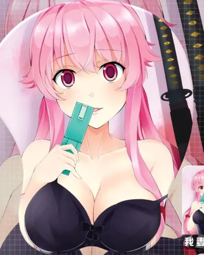 Future Diary Boobs Mouse Pad Gasai Yuno 3D Oppai Breast Anime Mouse Pad