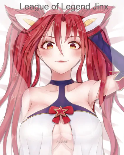 League of Legend Jinx 3D Mouse Pad Jinx Boobs 3D Oppai Mouse Pad